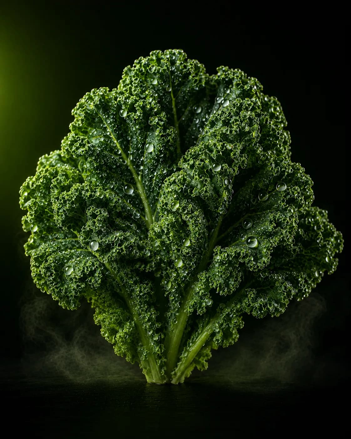 Curly Kale grown at Agrowculture's Hyderabad poly-house farm
